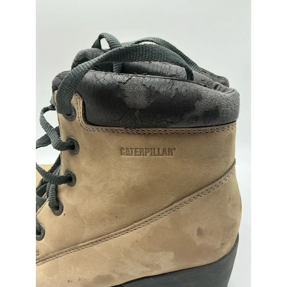 Caterpillar Shahar Women's Boots US 6 Tan Nubuck Lace-Up Ankle
